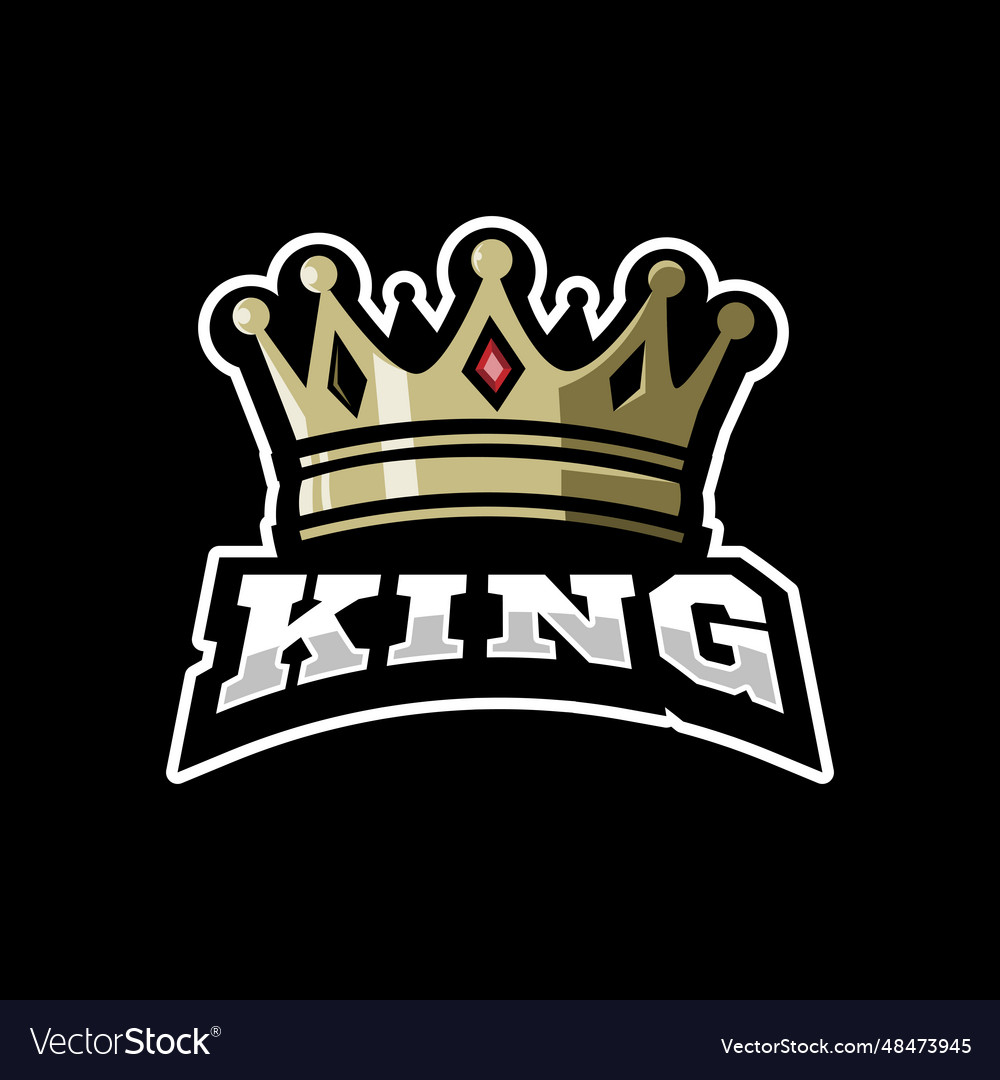 King Crown Royalty Free Vector Image - Vectorstock