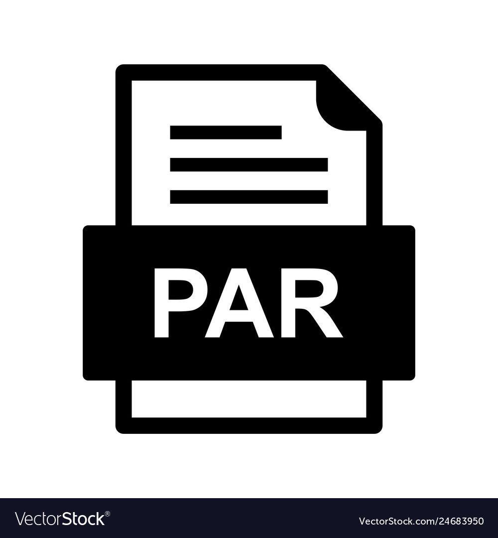 Par file document icon