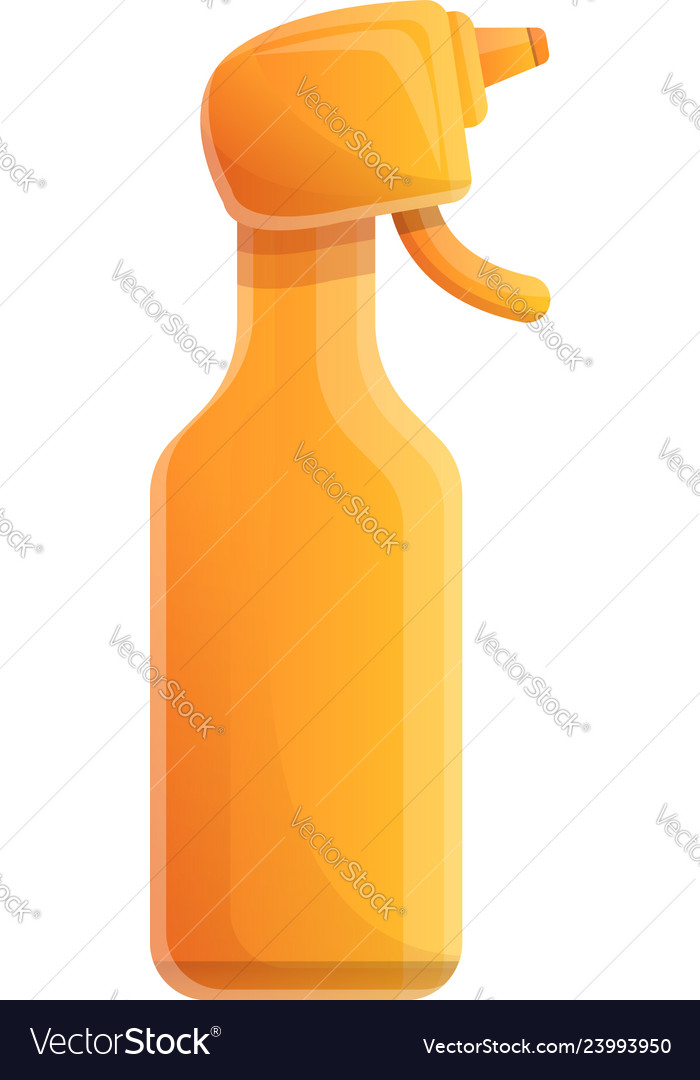 Spray bottle icon cartoon style