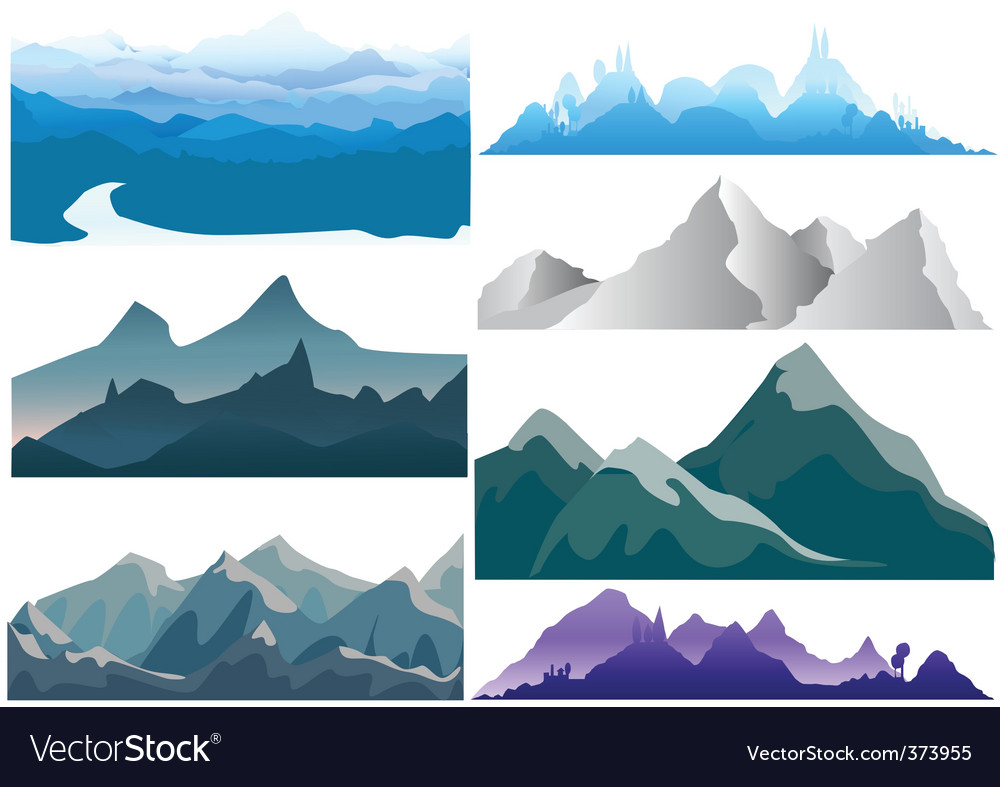 Mountain Royalty Free Vector Image - VectorStock