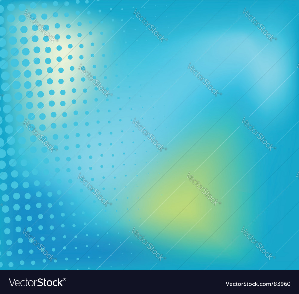 Blue background with halftone elements