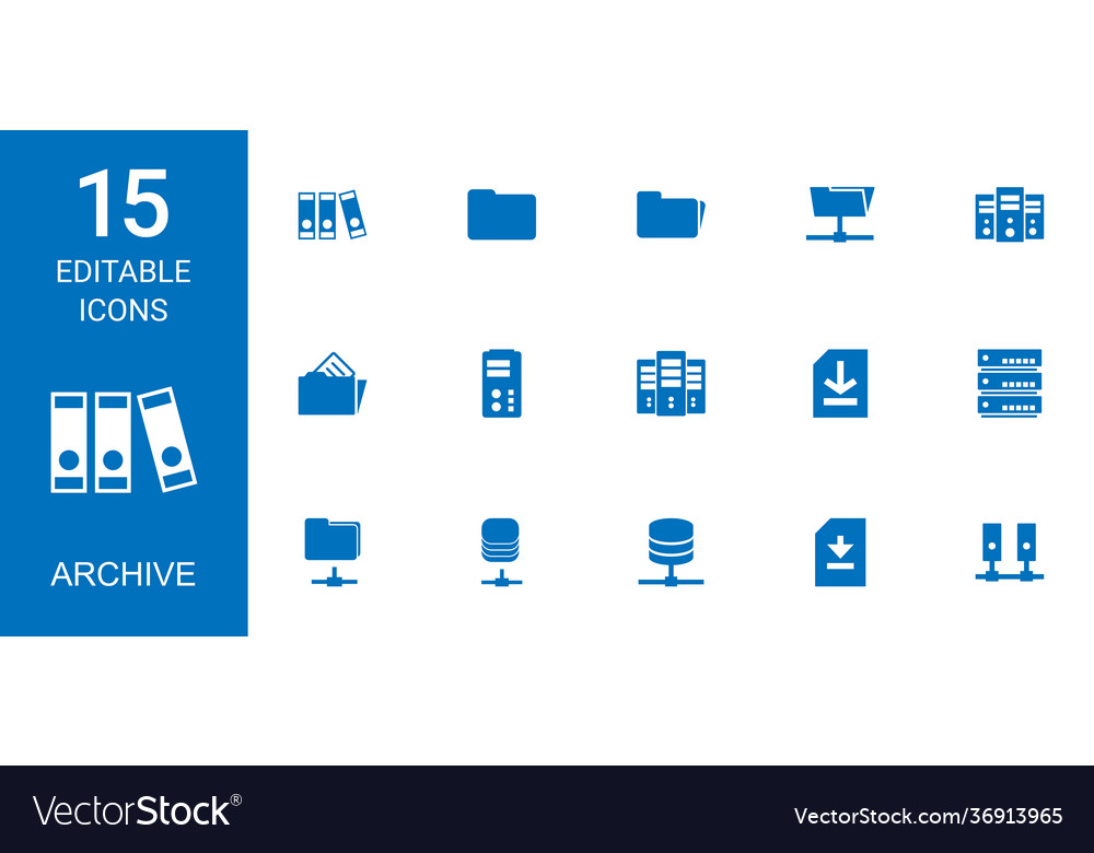 Archive icons