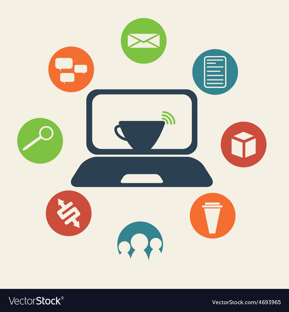 Internet Cafe Logo Design