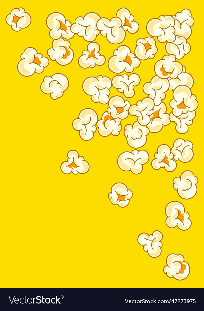 Hintergrund mit Popcorn-Bild von Snack-Food