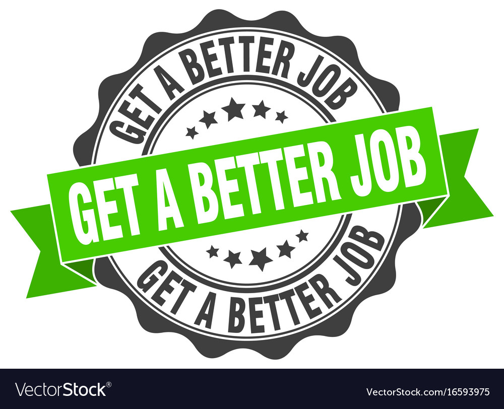 Get a better job stamp sign seal