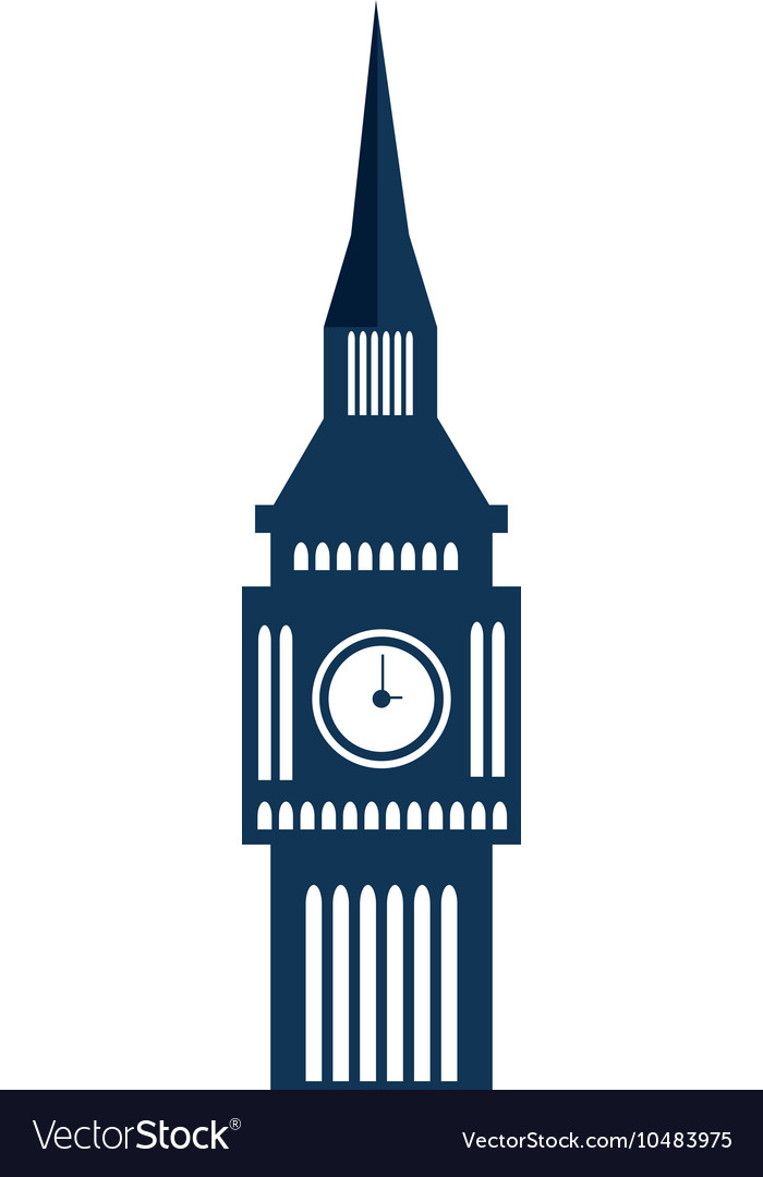 London big ben england design Royalty Free Vector Image