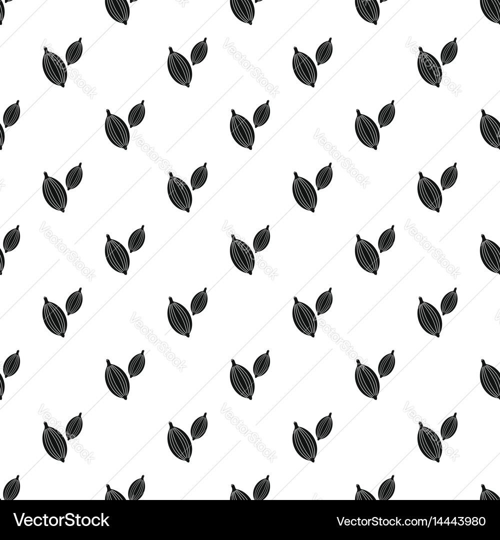 Spice cloves pattern Royalty Free Vector Image