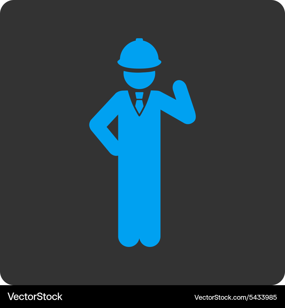Engineer icon Royalty Free Vector Image - VectorStock