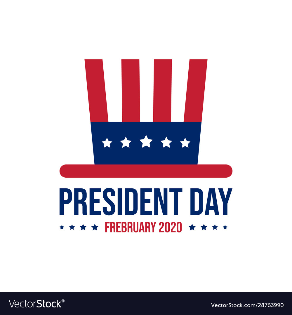 Happy president day february design