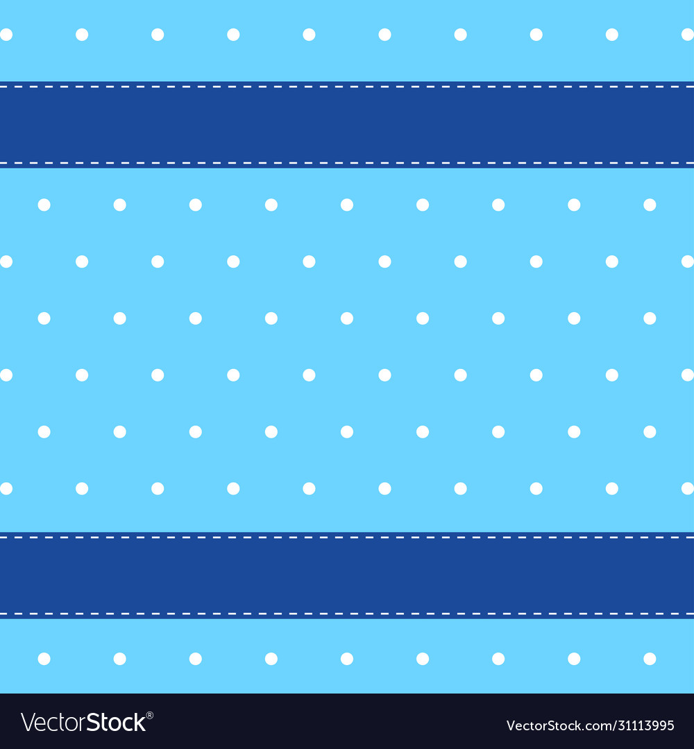 Blue cute background with white dots