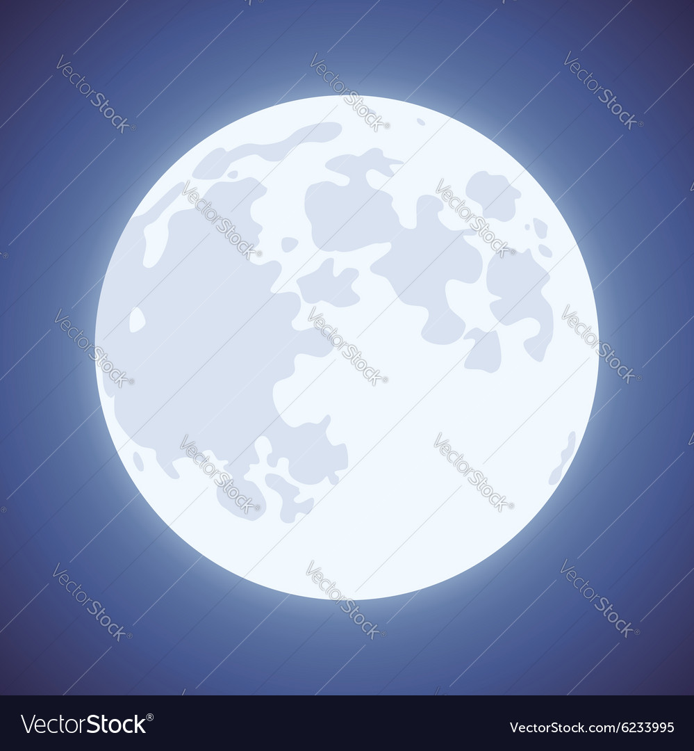 Moon Royalty Free Vector Image - VectorStock