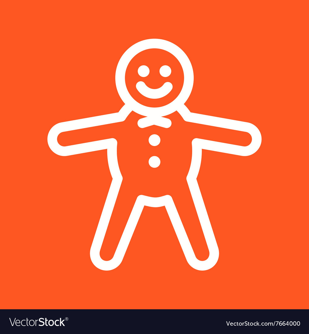 Gingerbread Royalty Free Vector Image - Vectorstock