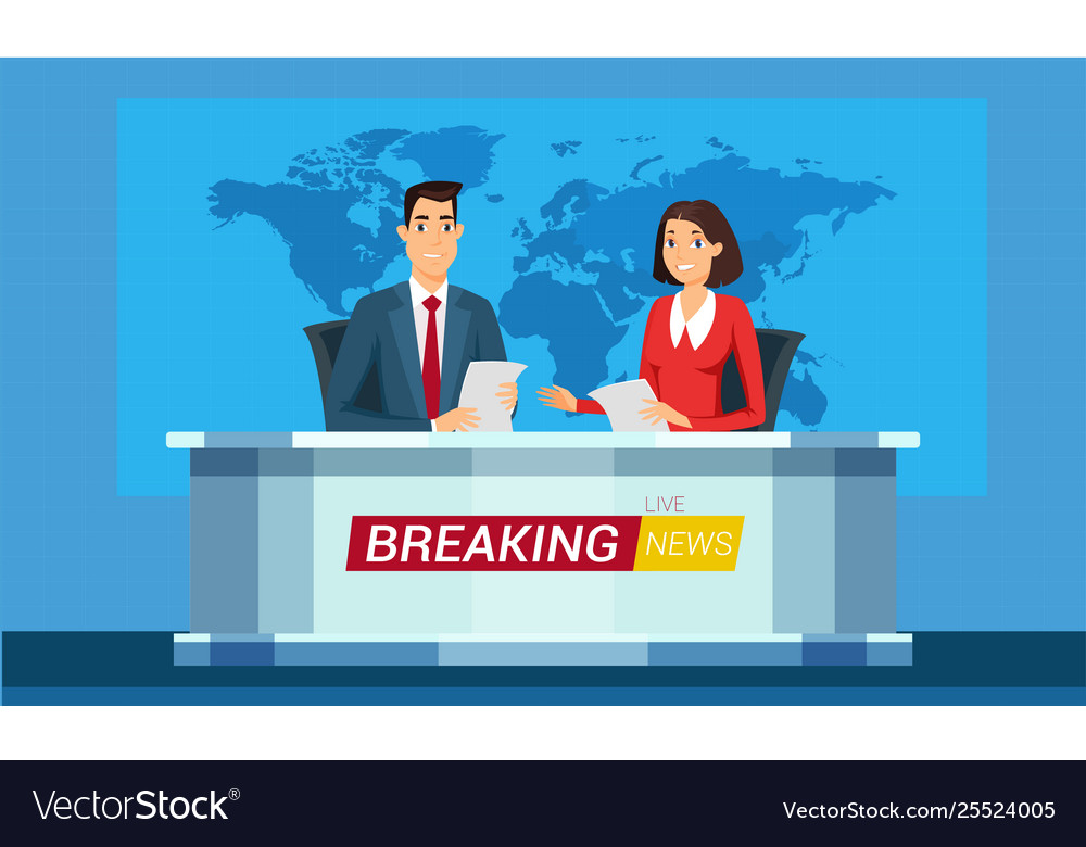 breaking news animation