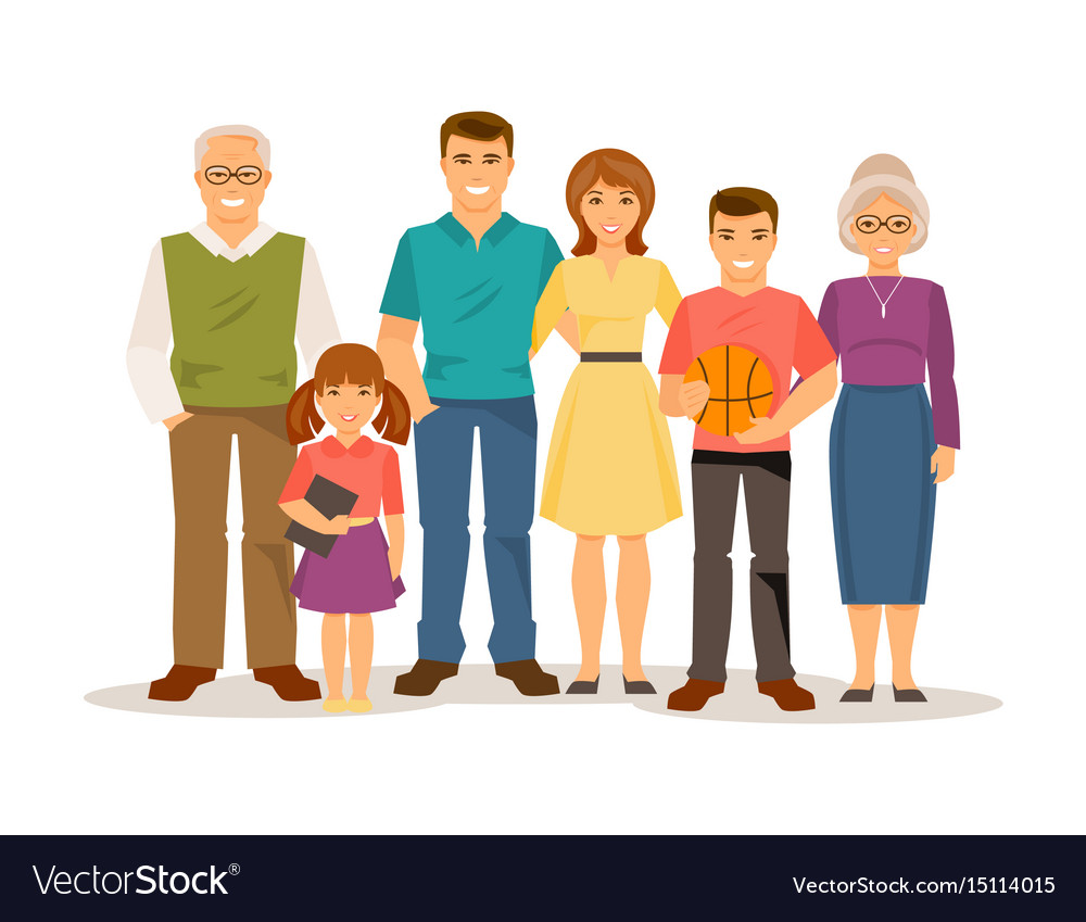 Family Royalty Free Vector Image - VectorStock