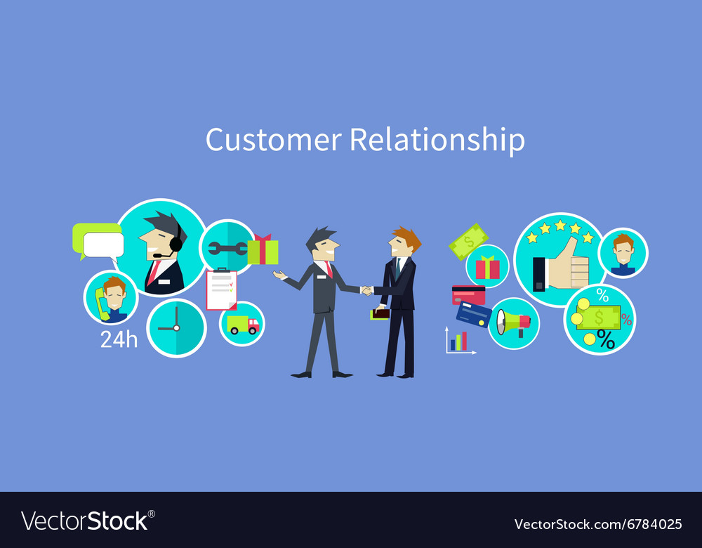 Customer relationship concept design