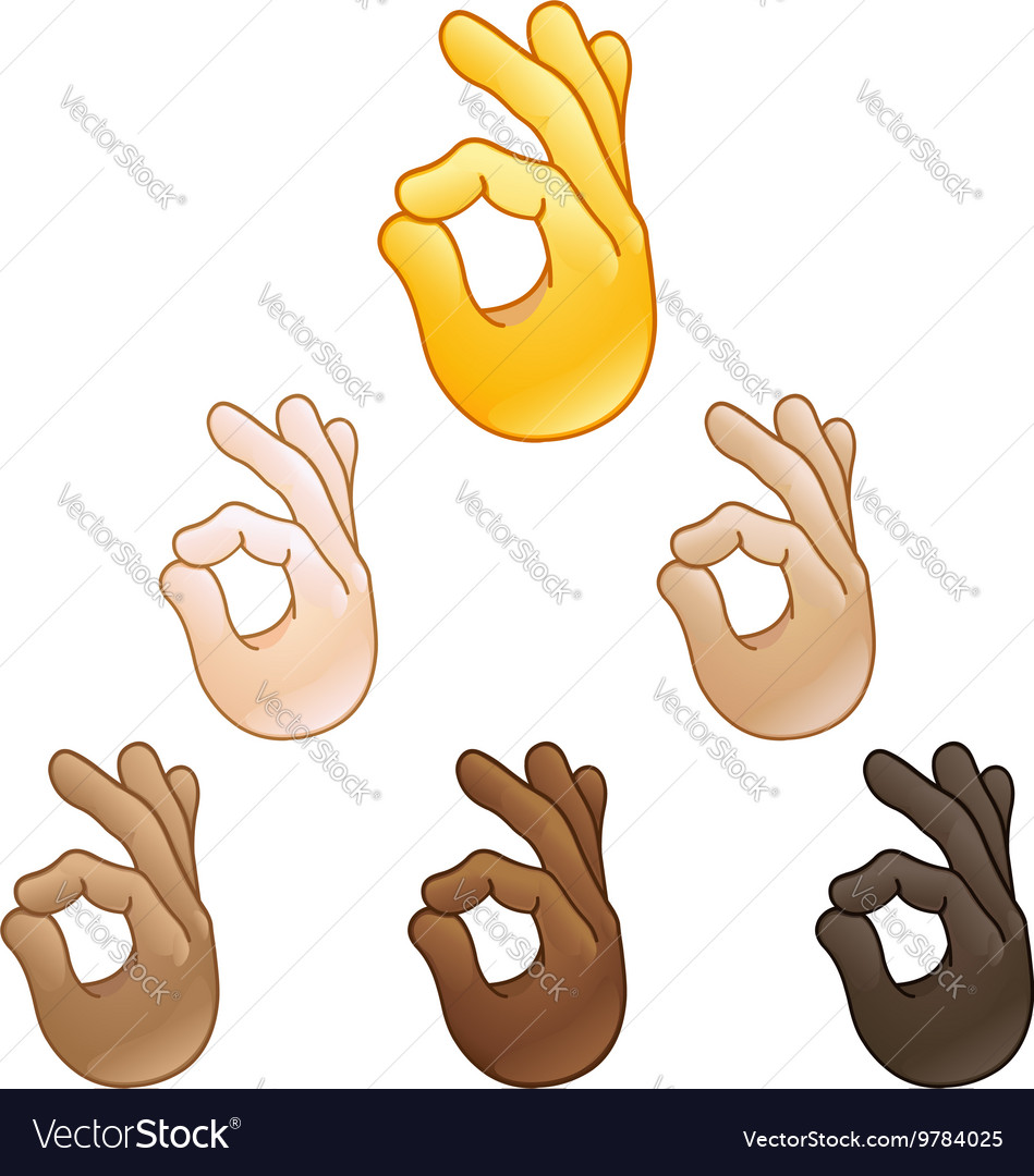 OK Hand Sign Emoji