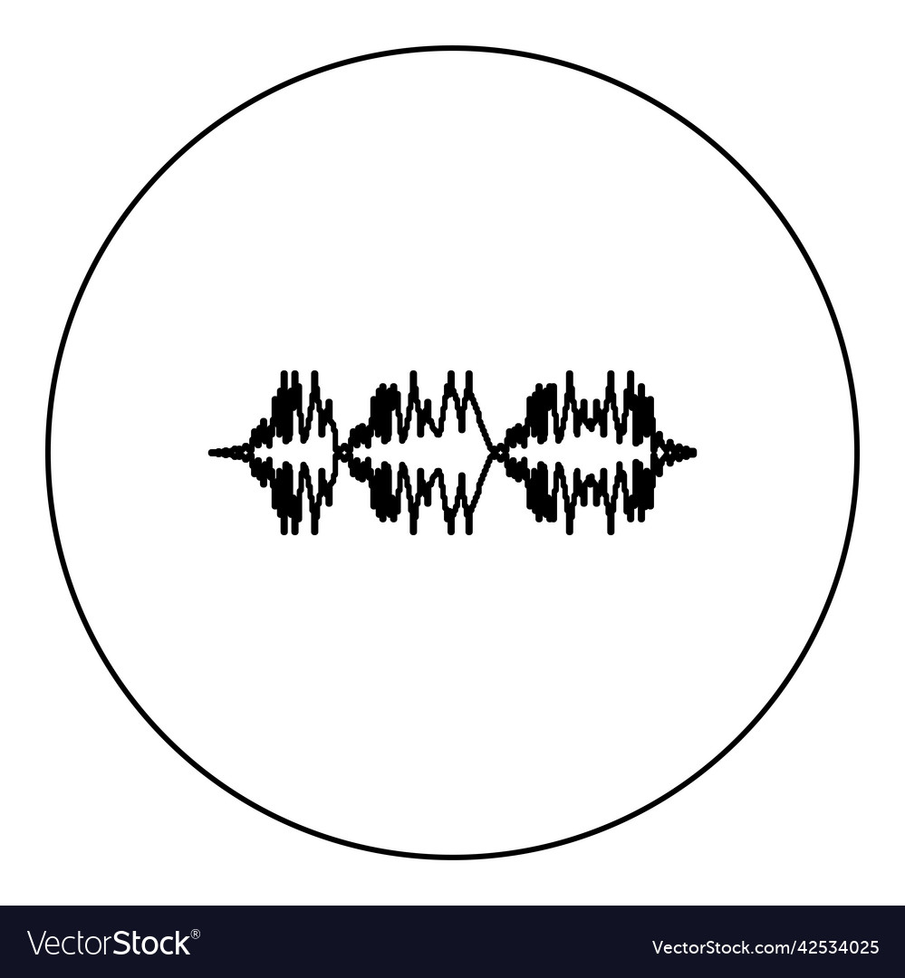 Radio wave wireless pulse audio music icon