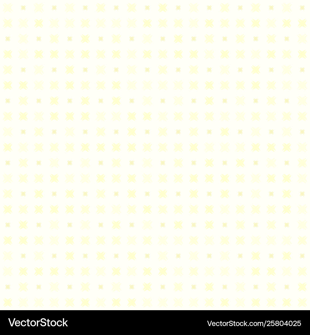Yellow Abstract Pattern Seamless Background Vector Image