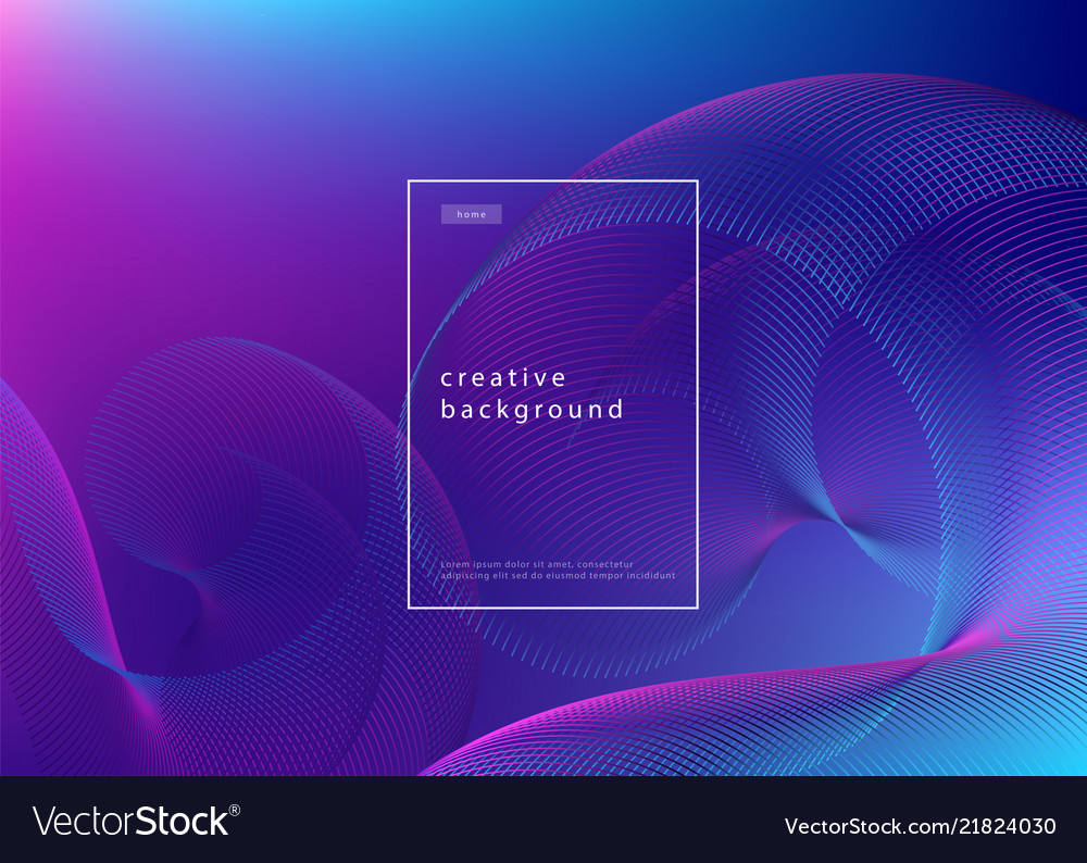 Abstract background design fluid gradient vector image Abstract background design fluid gradient