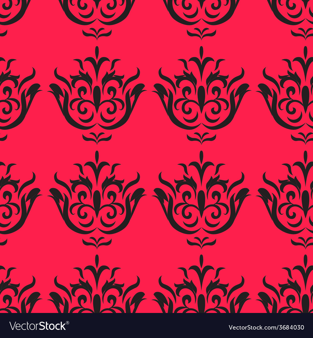 Baroque like seamless pattern