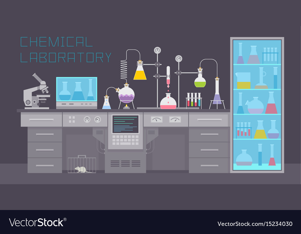 Лаборатория картинка вектор