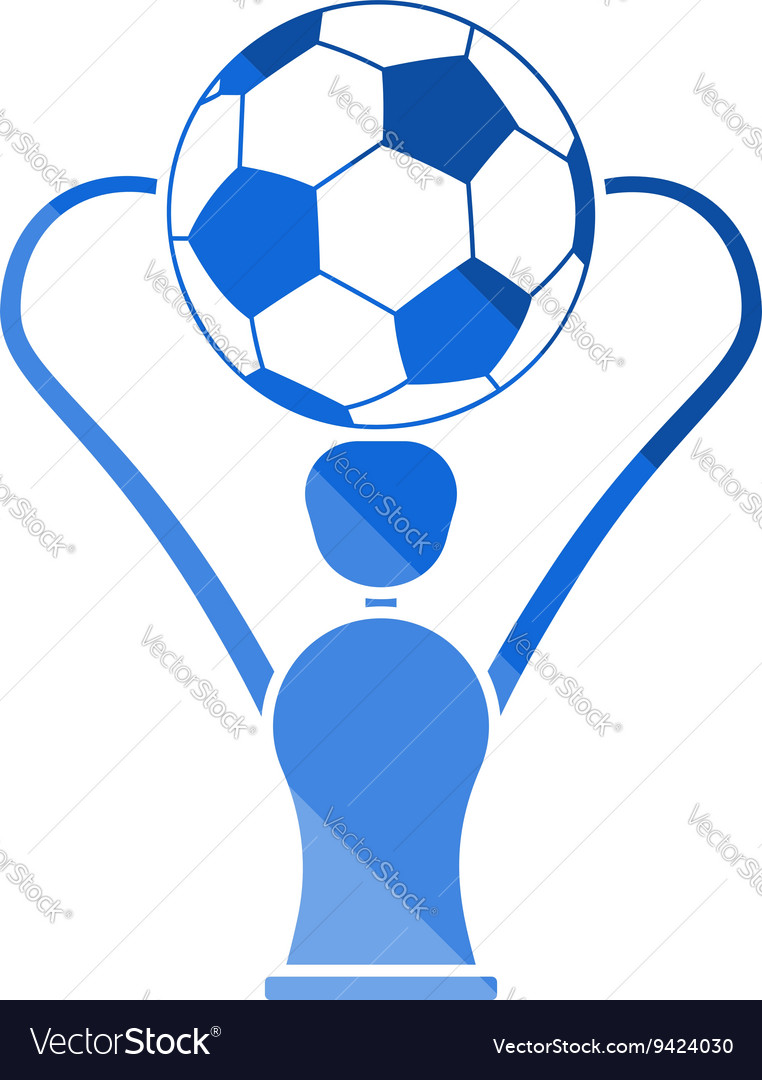 Soccer Cup Icon Royalty Free Vector Image - Vectorstock