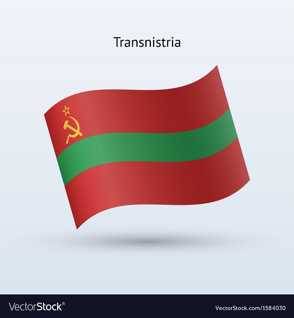 Transnistrien-Flagge