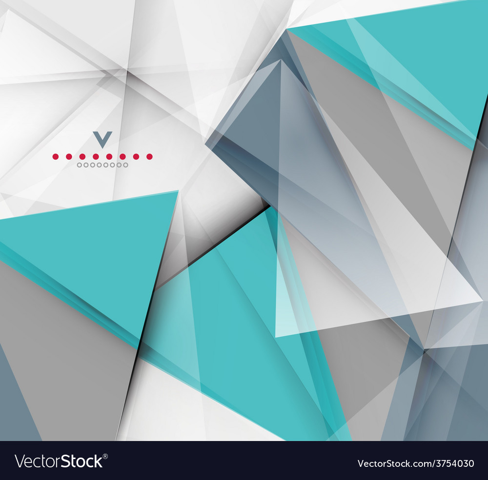 Triangular modern abstract background