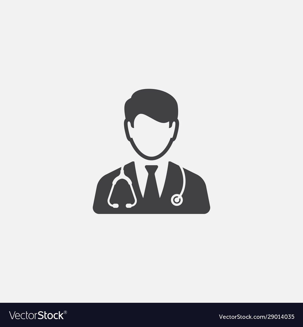 Doctor icon Royalty Free Vector Image - VectorStock