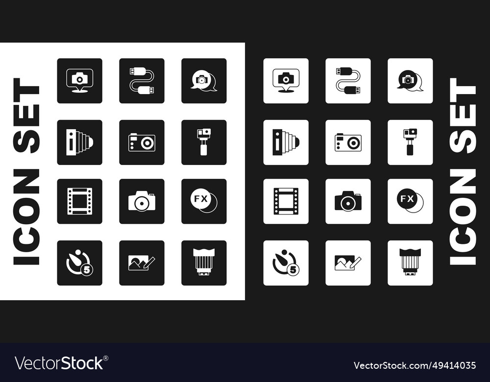 Set Fotokamera Aktion USB Kabelkabel fx