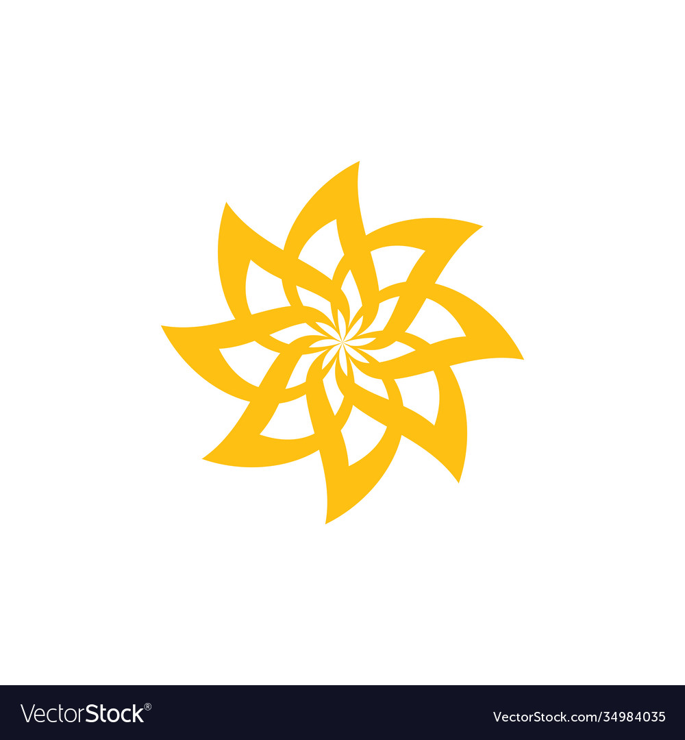 Yellow Flower Logo | Best Flower Site