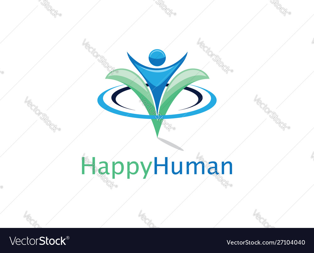 healthy life logo templates for wellness center vector image