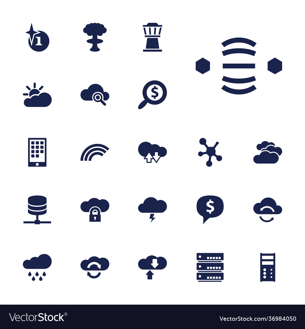 Cloud icons