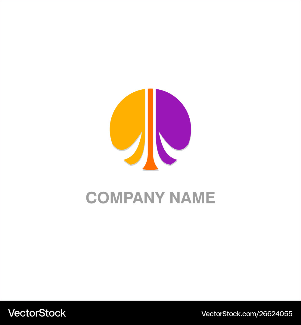 Brain abstract logo Royalty Free Vector Image - VectorStock