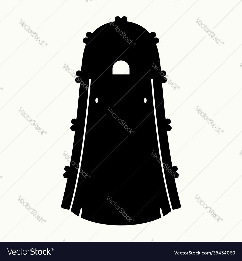 Dotaku richly decorated bronze japanese bells Vector Image