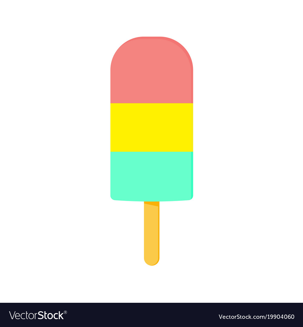 Fresh popsicle colors Royalty Free Vector Image