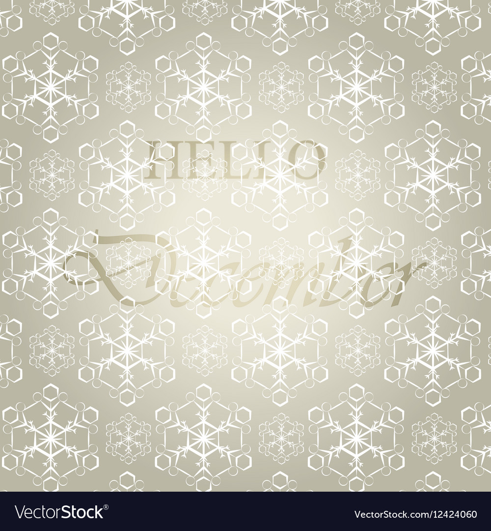 Hello december background