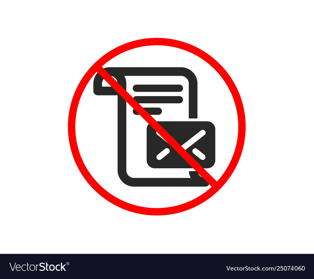 Mail letter icon read message correspondence sign