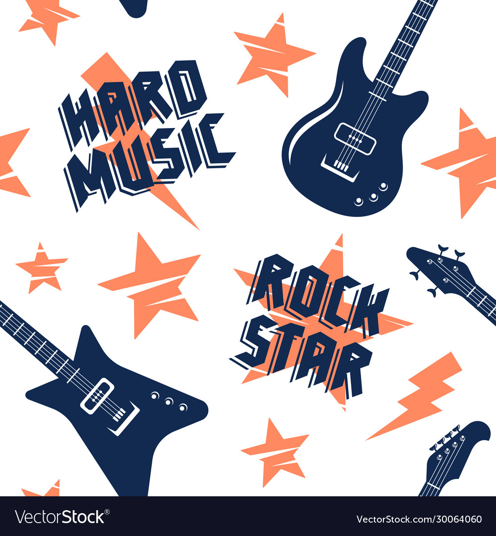 Music pattern 008 Royalty Free Vector Image - VectorStock