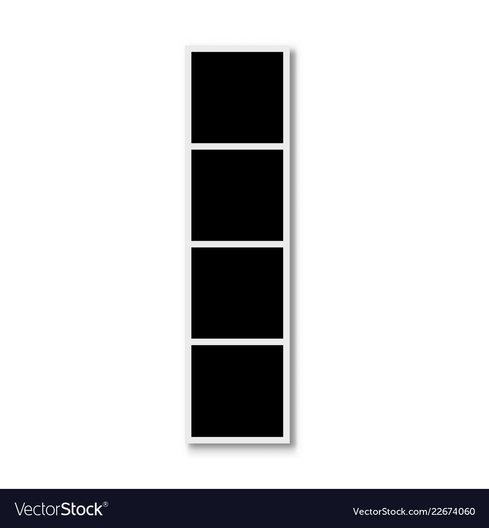 photo frame collage template royalty free vector image