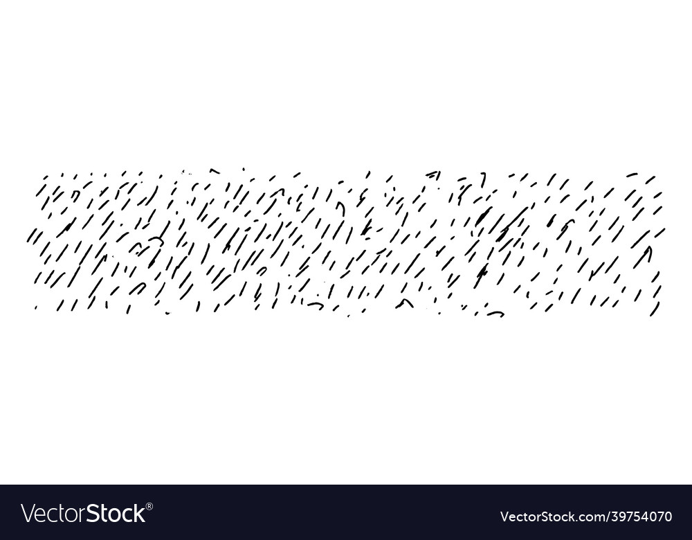 Drawn diagonal short scattered strokes hand-drawn