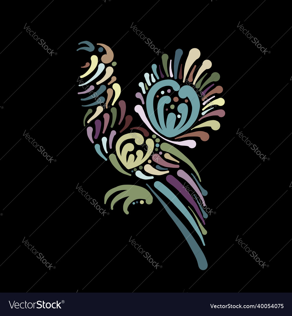 Capercaillie stylized art for your design