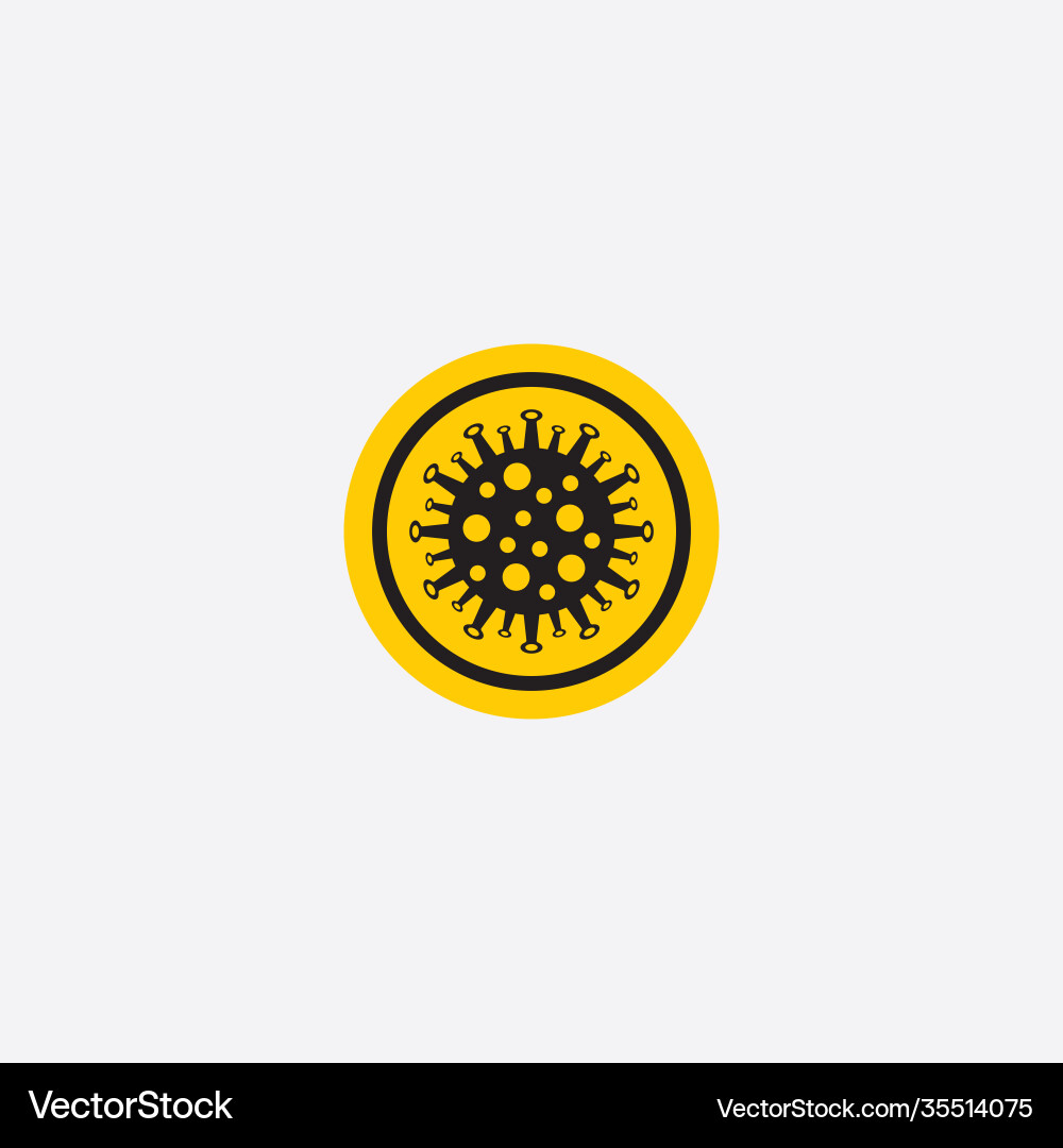 Stop virus design Royalty Free Vector Image - VectorStock