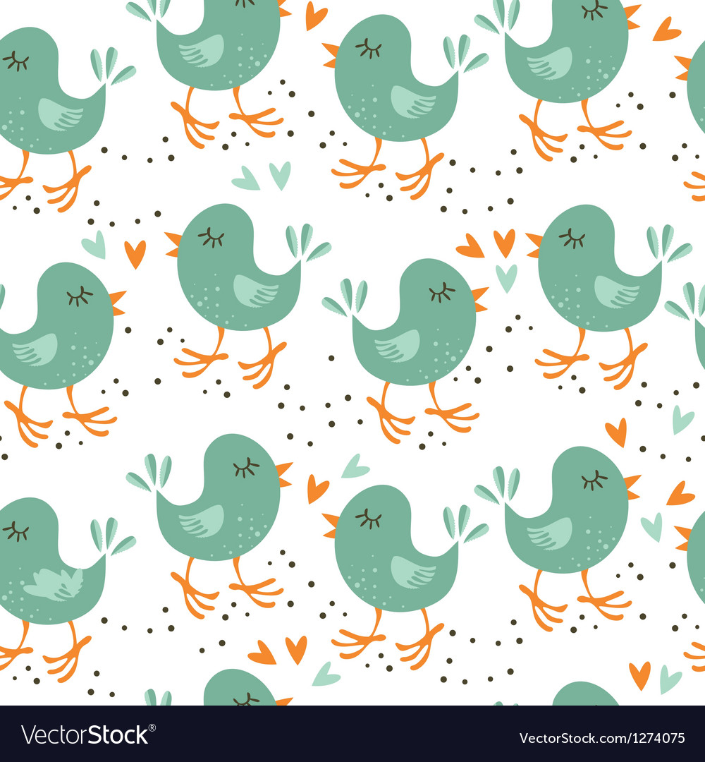 Talking bird patterns