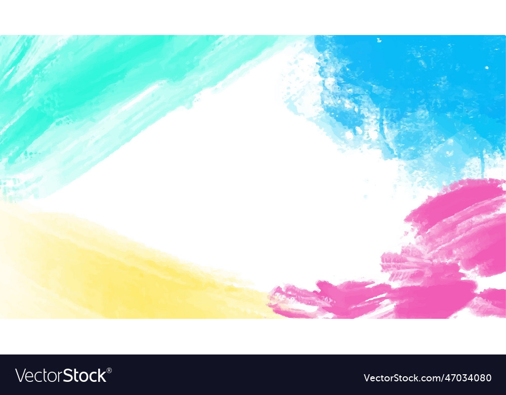 Abstract colorful watercolor background for your