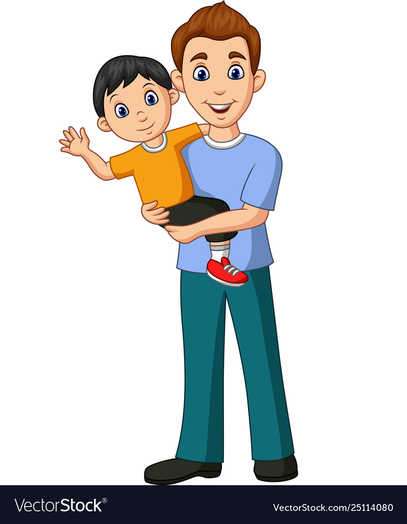 father son image adult animated