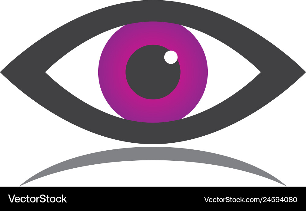 Eye icon Royalty Free Vector Image - VectorStock