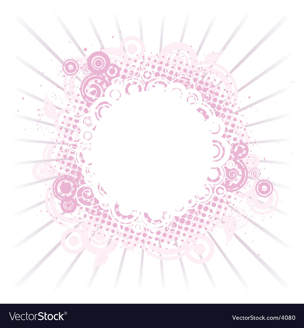 Pink frame Royalty Free Vector Image - VectorStock
