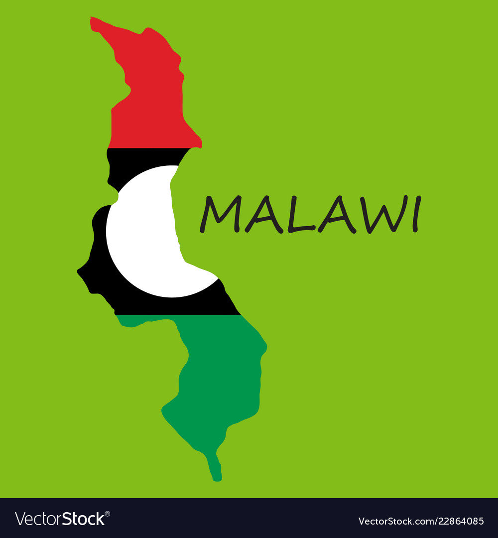 Detailed malawi map Royalty Free Vector Image - VectorStock