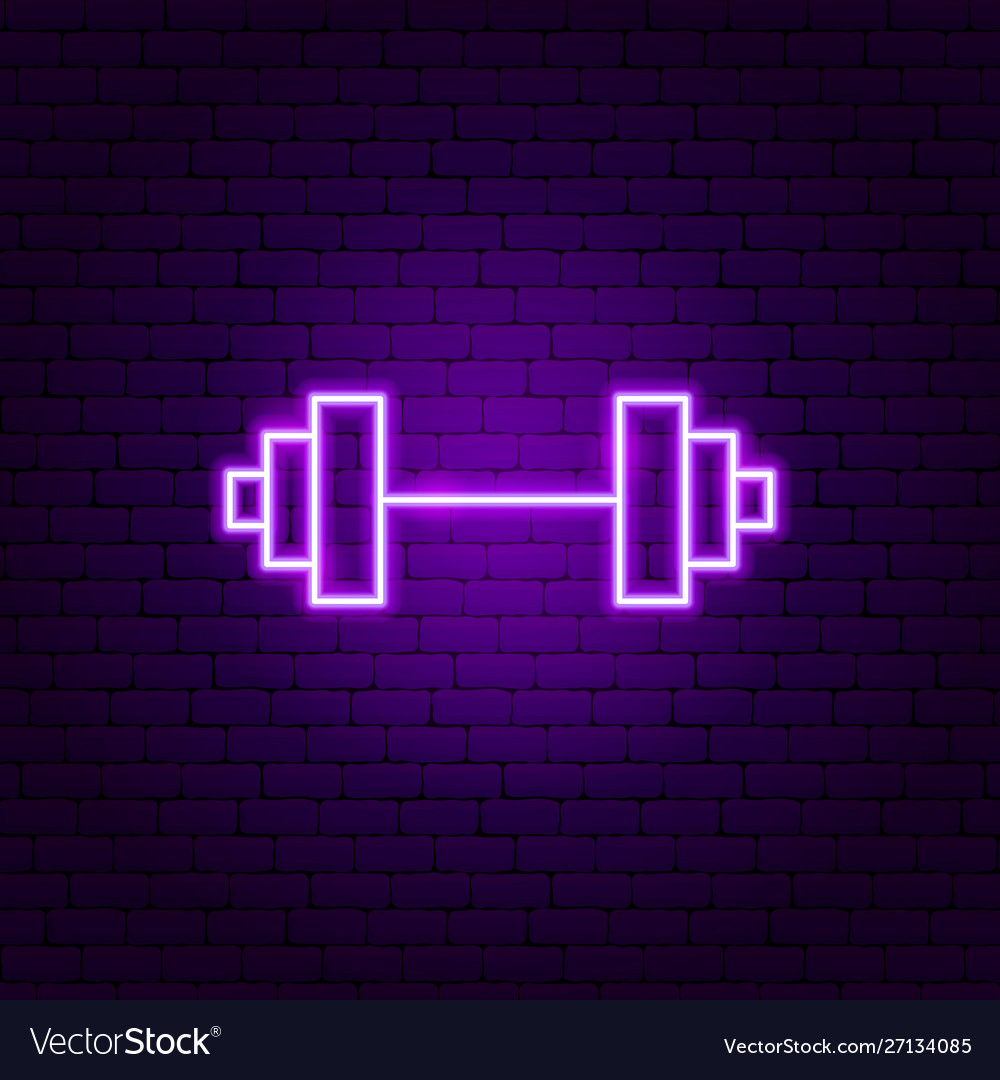 neon sign workout